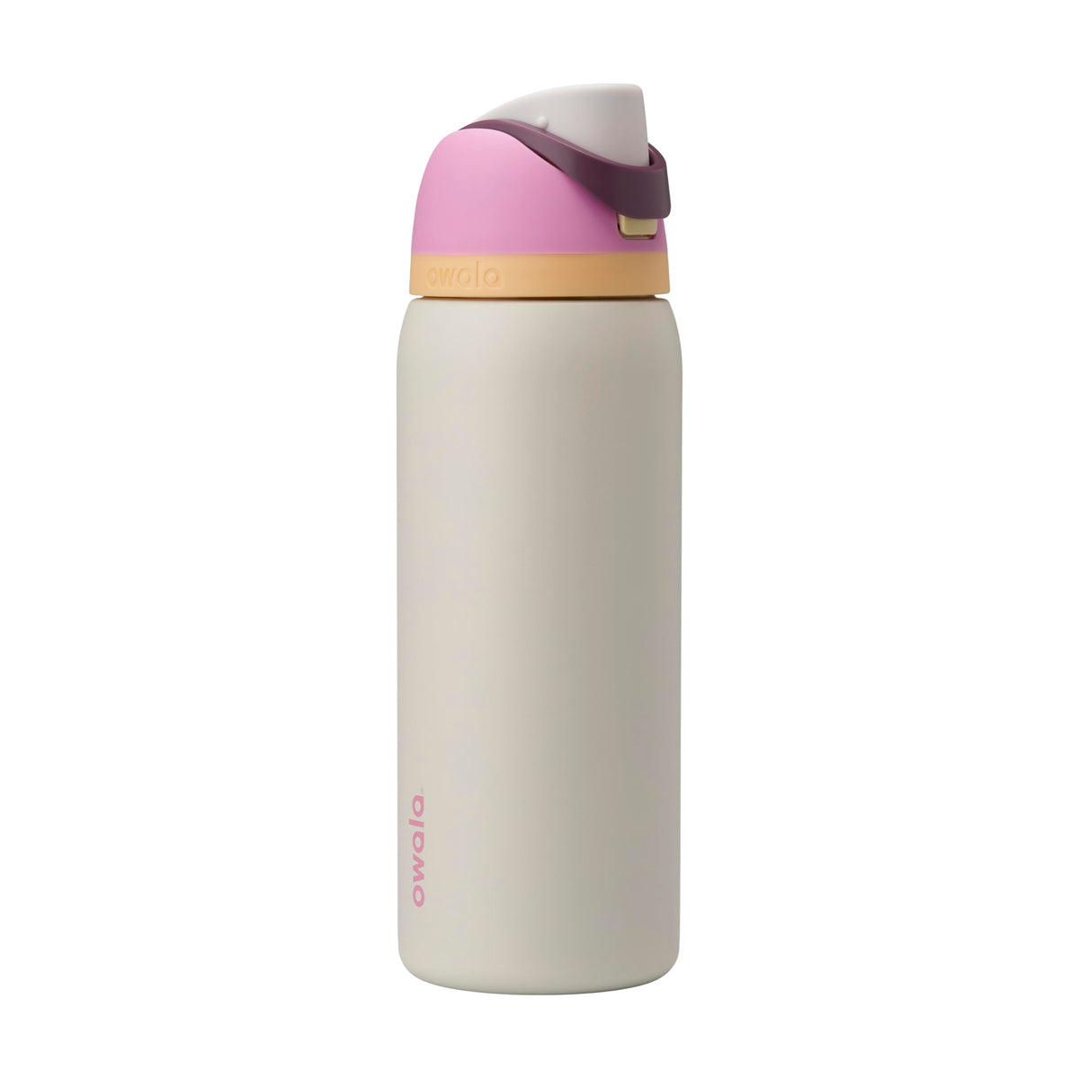 Owala FreeSip Insulated Stainless Steel Water Bottle with Straw for Sports, Travel, and School BPA-Free Sports Water Bottle, 32 oz, Boneyard (Pack of 6)