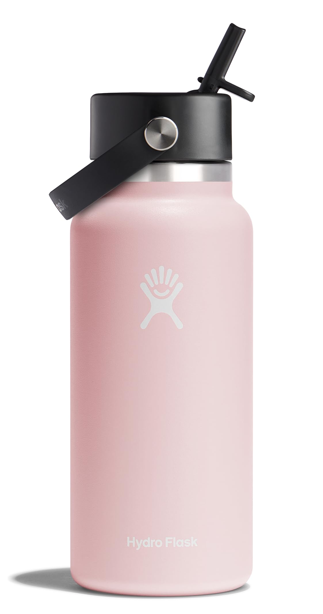 Hydro Flask Water Bottle - Insulated Stainless Steel - Wide Straw Lid, Non Spill, Leakproof in 40 Oz Indigo Blue