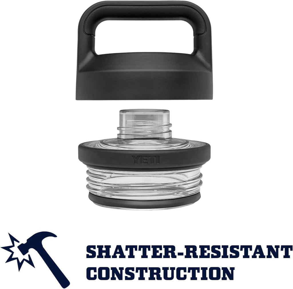 YETI Rambler 46 oz Bottle, Leakproof, Vacuum Insulated, Stainless Steel with Chug Cap, Navy