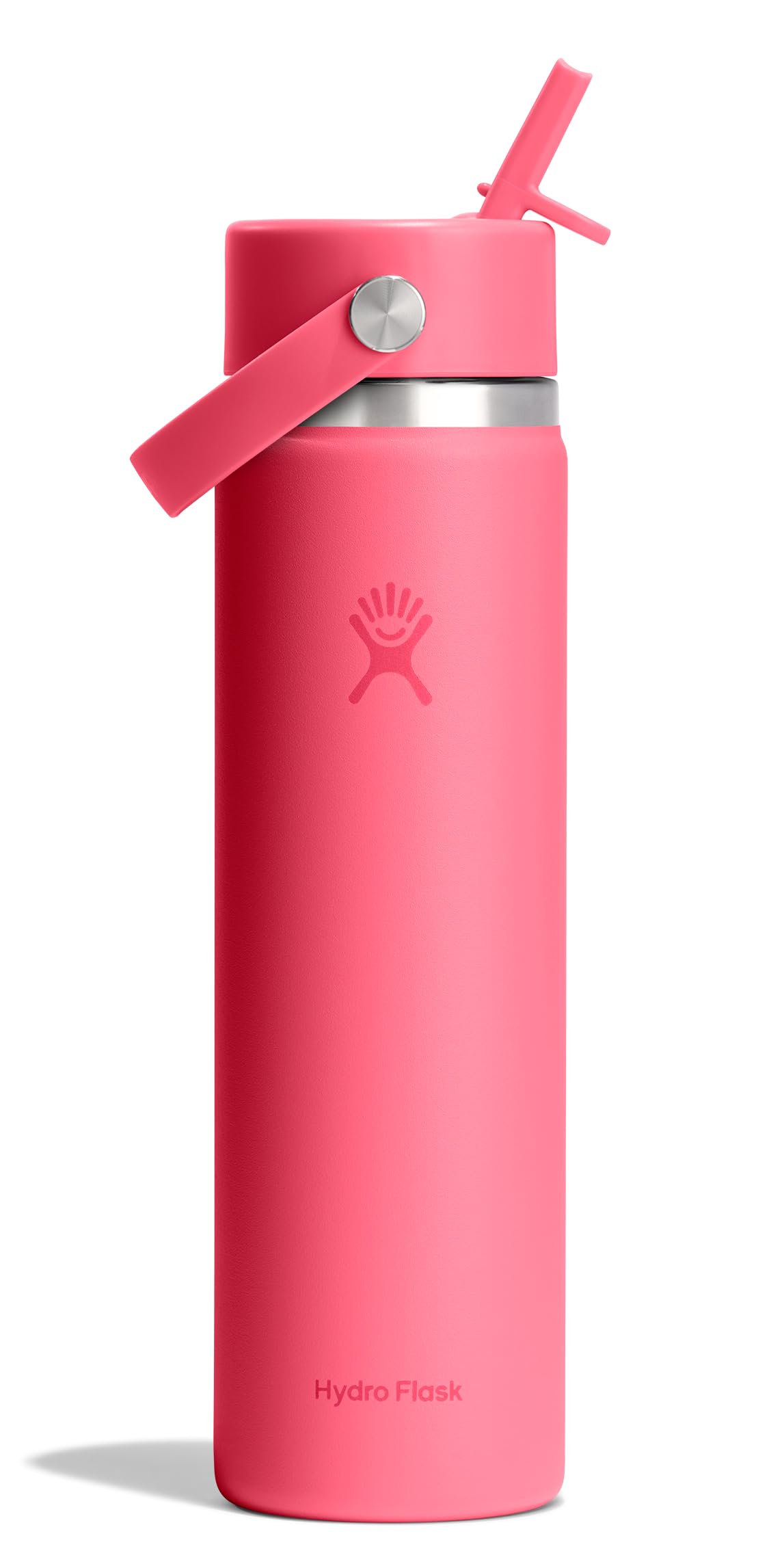 Hydro Flask Water Bottle - Insulated Stainless Steel - Wide Straw Lid, Non Spill, Leakproof in 40 Oz Indigo Blue