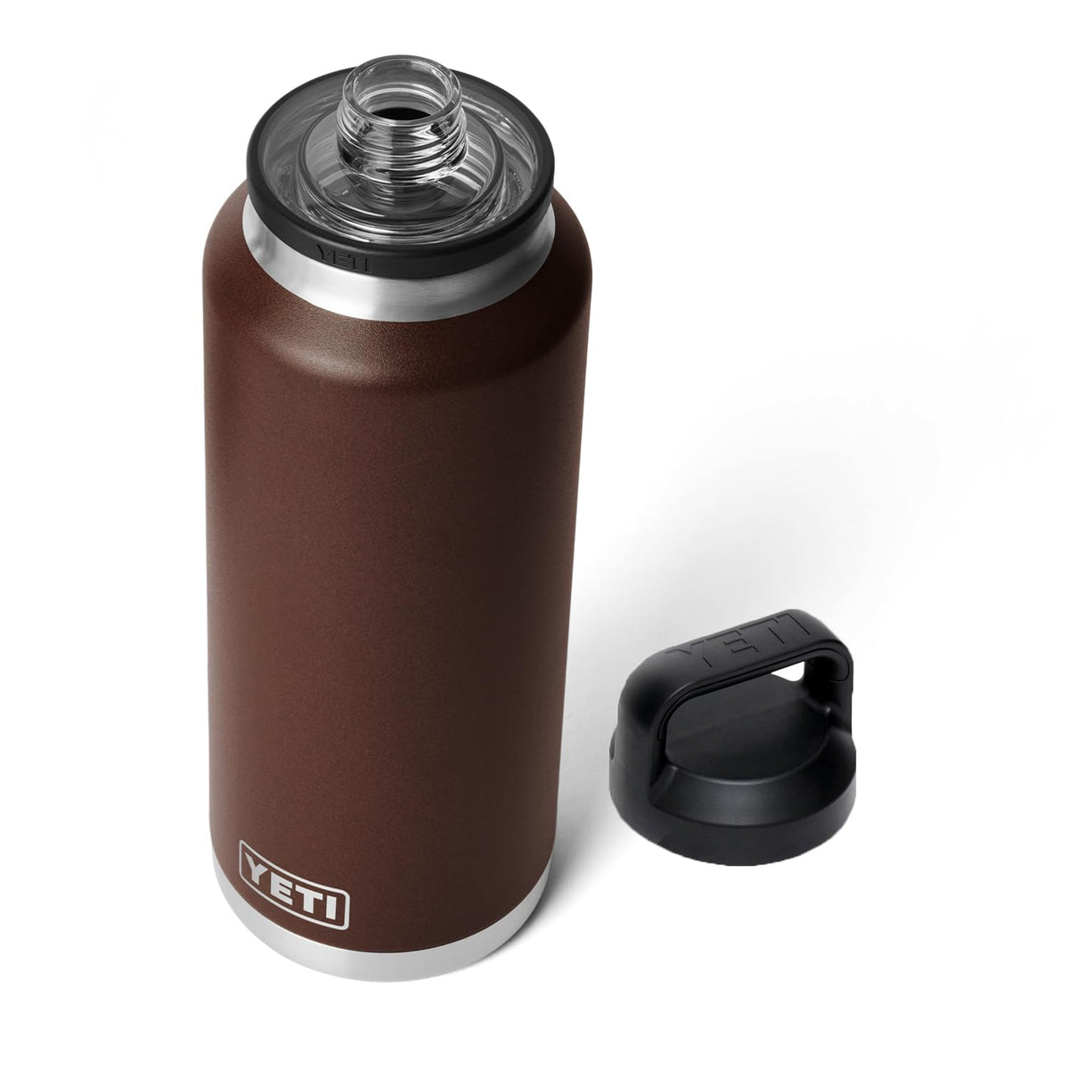 YETI Rambler 46 oz Bottle, Leakproof, Vacuum Insulated, Stainless Steel with Chug Cap, Navy