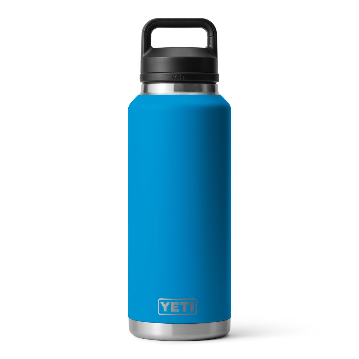 YETI Rambler 46 oz Bottle, Leakproof, Vacuum Insulated, Stainless Steel with Chug Cap, Navy